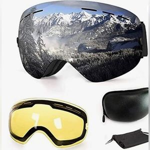 COPY - NWT Ski Goggles, Anti-Fog Protection Snowboard Dual Lens for Men Women